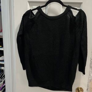 Sanctuary off the shoulder knit sweater
